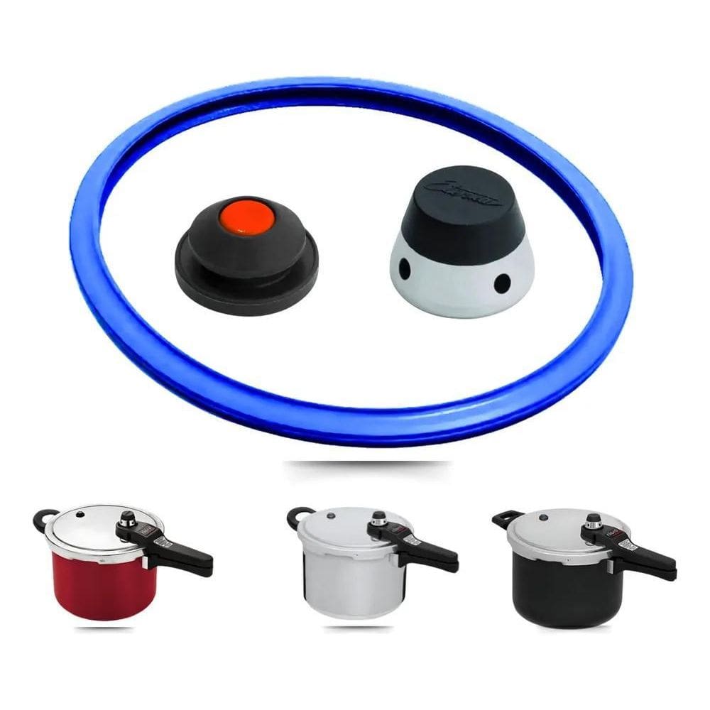 2X Borracha Válvula Pino Eterna Nigro Panela Pressão Silicon