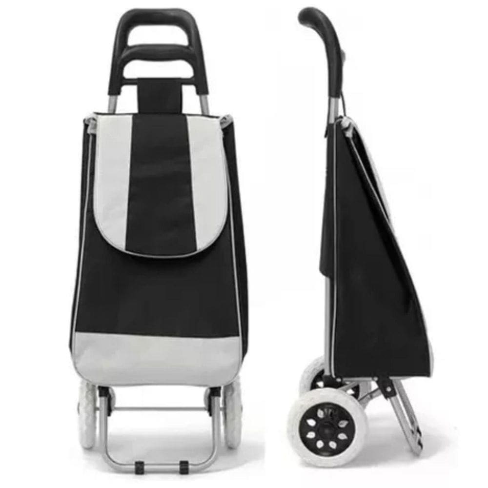 Carrinho De Compras Bolsa Reforçada De Lona