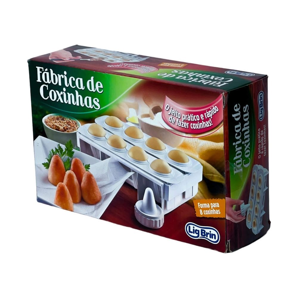 Fábrica De Coxinhas Lig Brin Forma Para Fazer Coxinhas Fácil