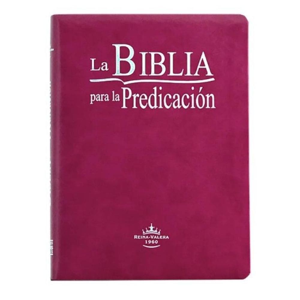 La Biblia Para La Predicación - Reina-Valera 1960 - Capa Púrpura