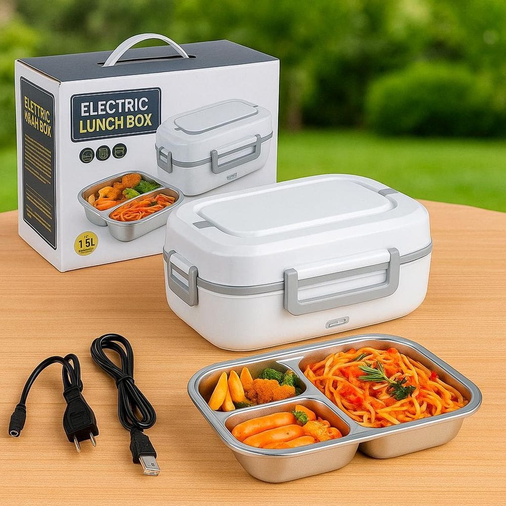 Marmita Elétrica 12V/24V Casa Portátil Refeições