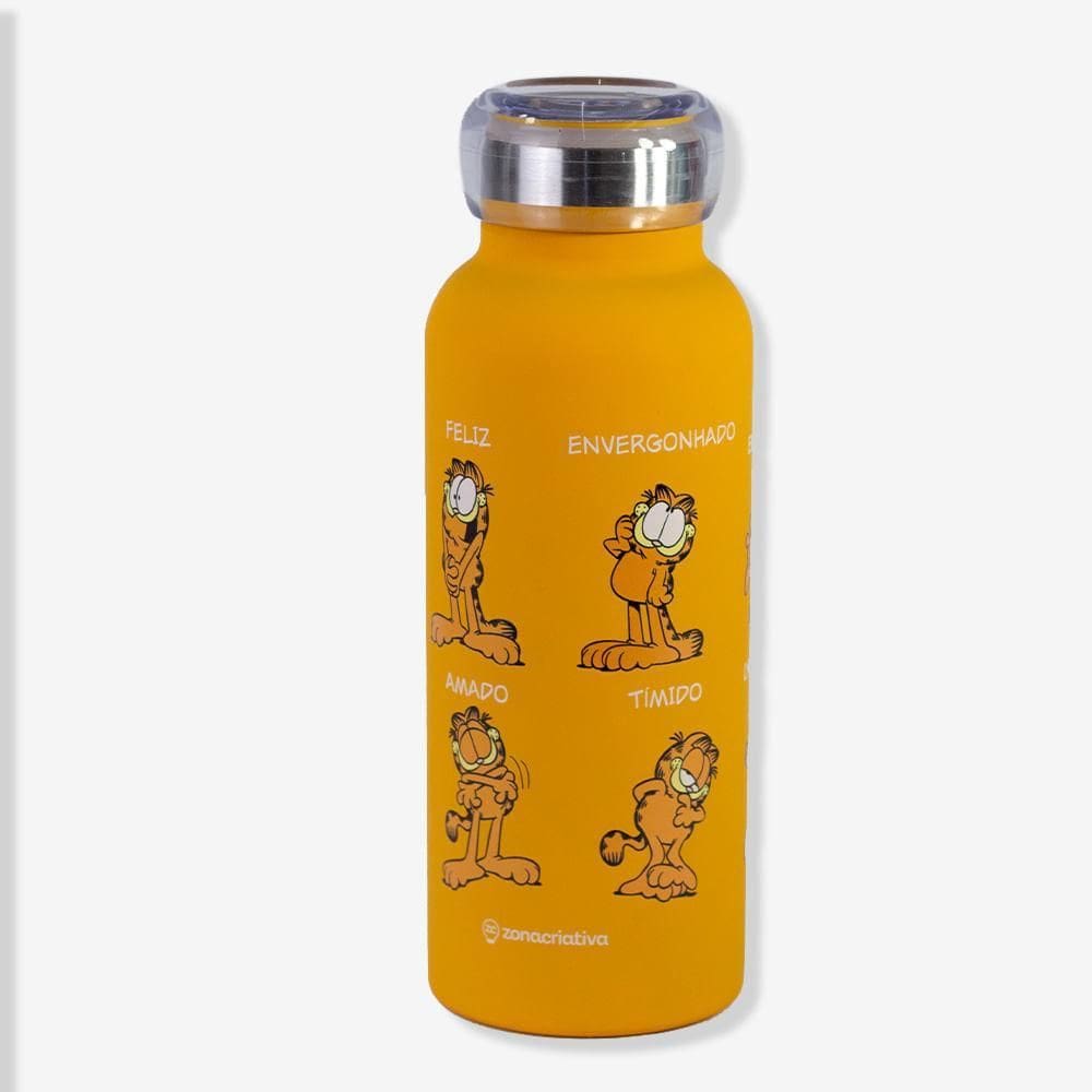 Garrafa Bubble Garfield Expressões