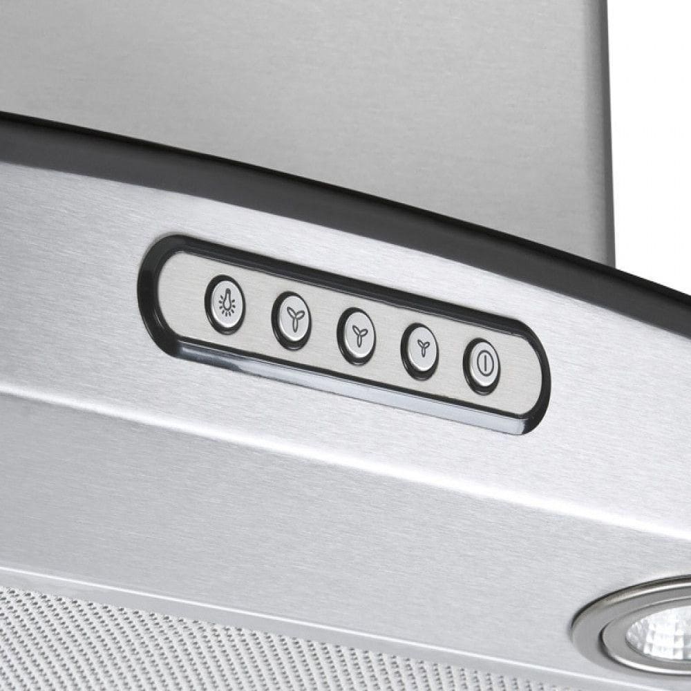 Painel De Funções Para Coifa - Teclado Digital Easy Touch Inox