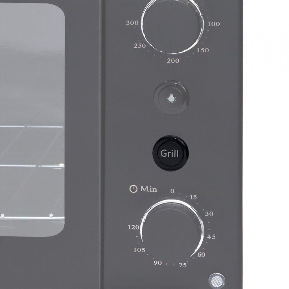 Interruptor Com Botão Do Grill Dourador Para Fornos Preto Bivolt