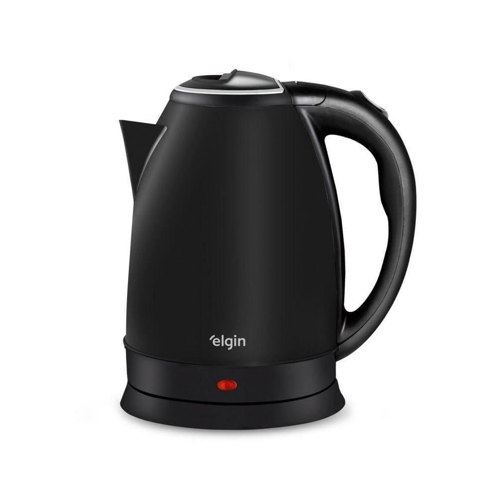Chaleira Elétrica Inox Black - 2 Litros Jarra Sem Fio 220V