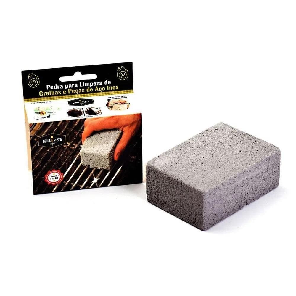 Limpa Grelha Chapa Espatula Tijolo Esponja Reutilizavel Limpeza Churrasqueira Exaustor Panelas Multiuso Pedra Espeto