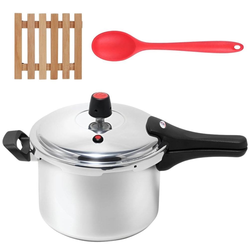 Panela De Pressão 3L Fechamento Externo + Descanso + Colher