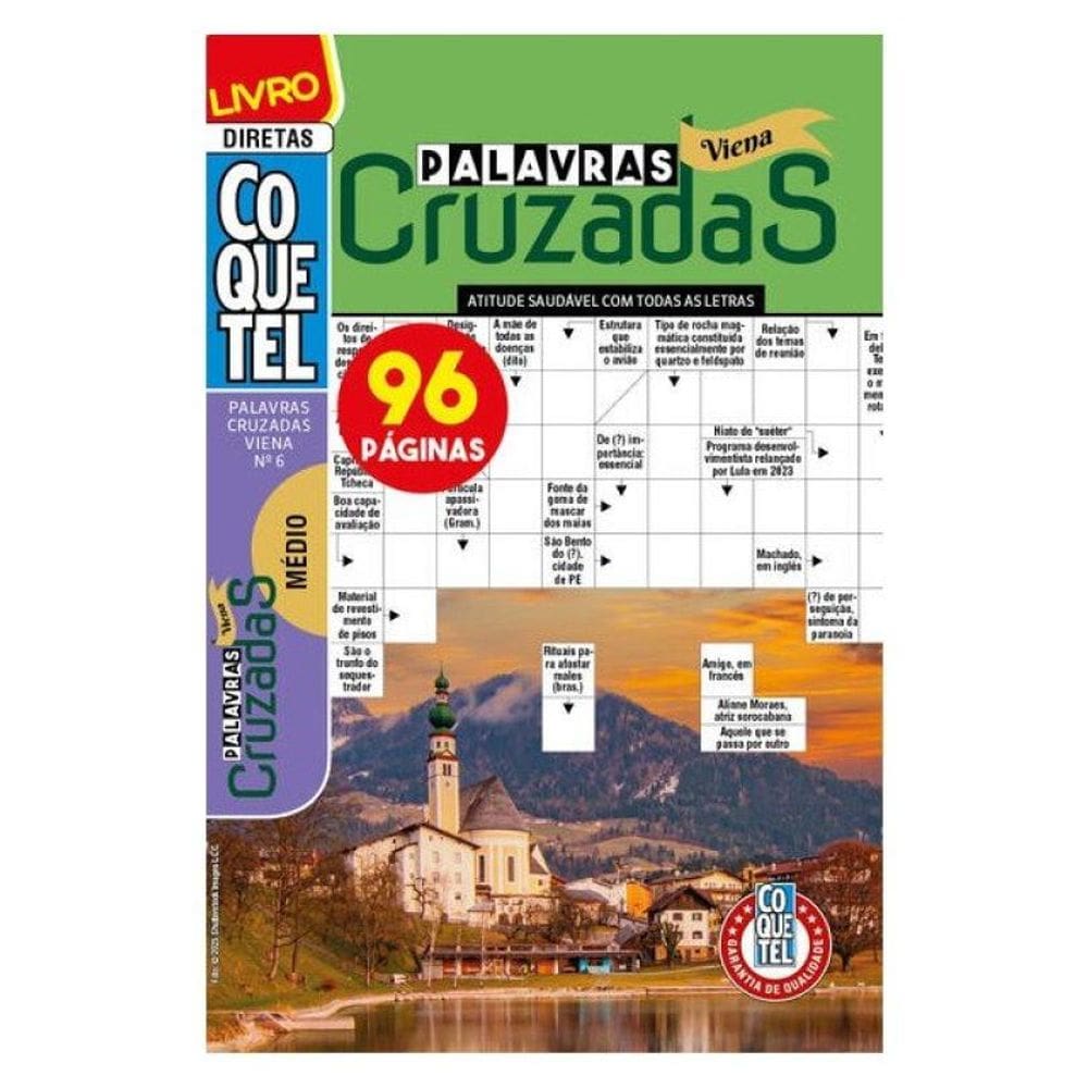 Livro Coquetel Palavras-Cruzadas Viena 6