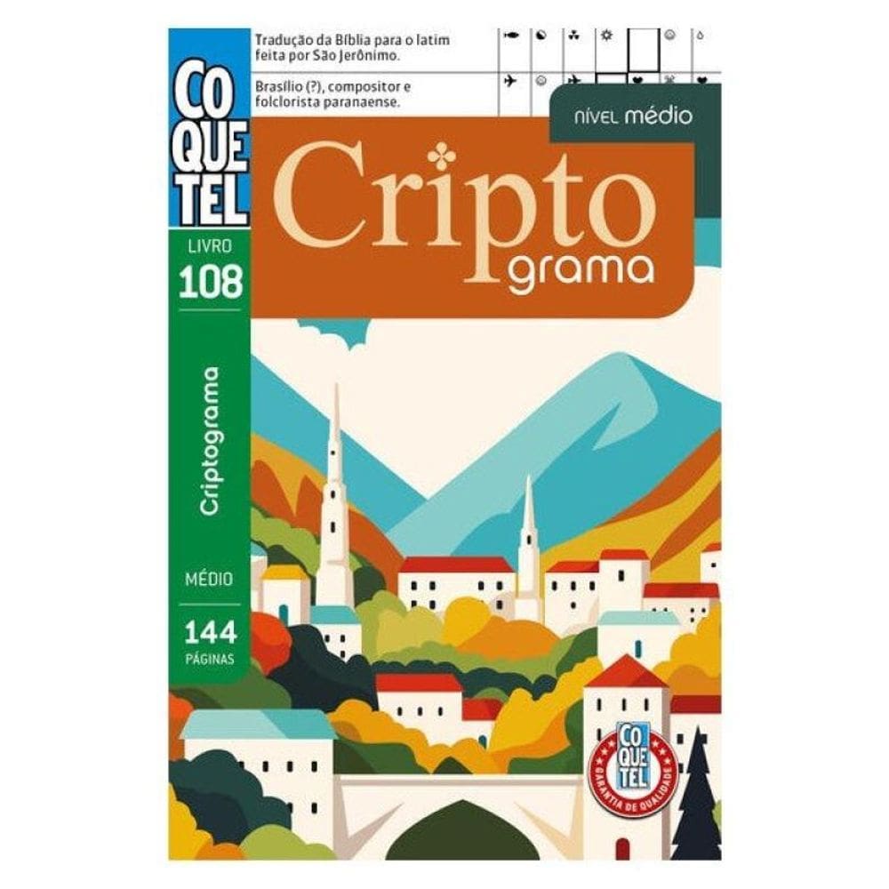 Livro Coquetel Criptograma 108