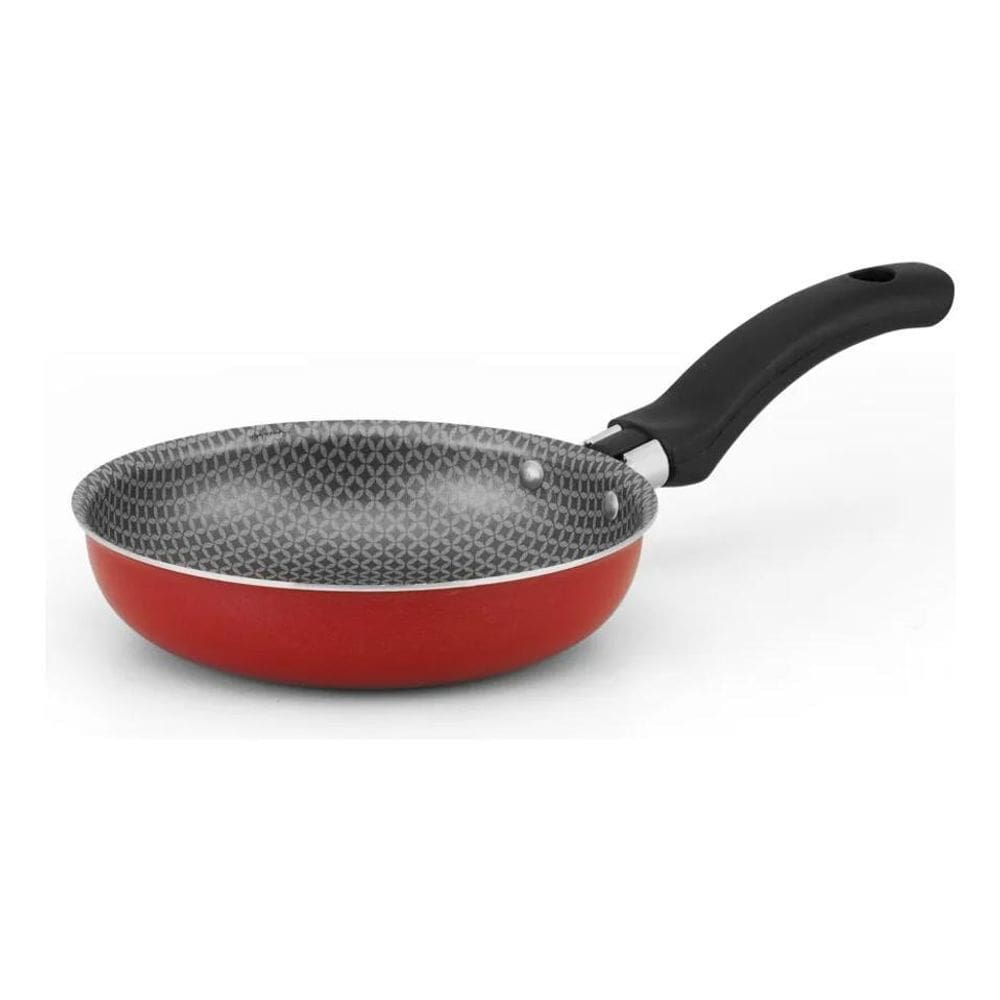 Frigideira Ovo Pequena 14Cm Alegrete Vermelha