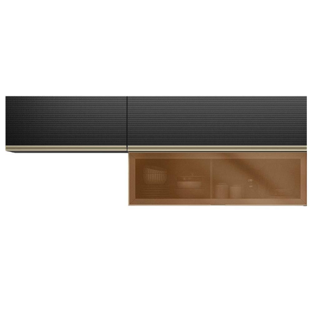 Armario Aereo 120 cm E Armario Aereo 80 cm MDF Proenca Demartez