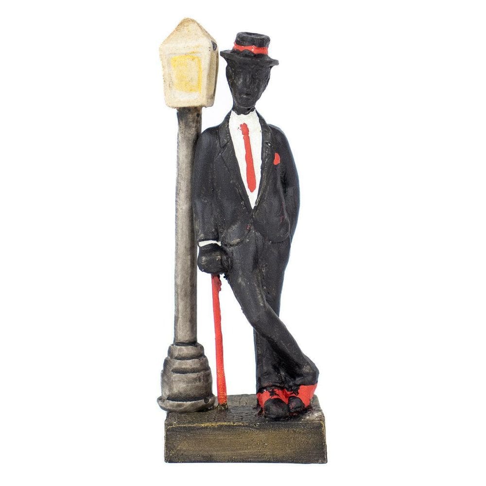 Kit Ofertório Zé Pelintra Malandro De Luz Resina 17 Cm