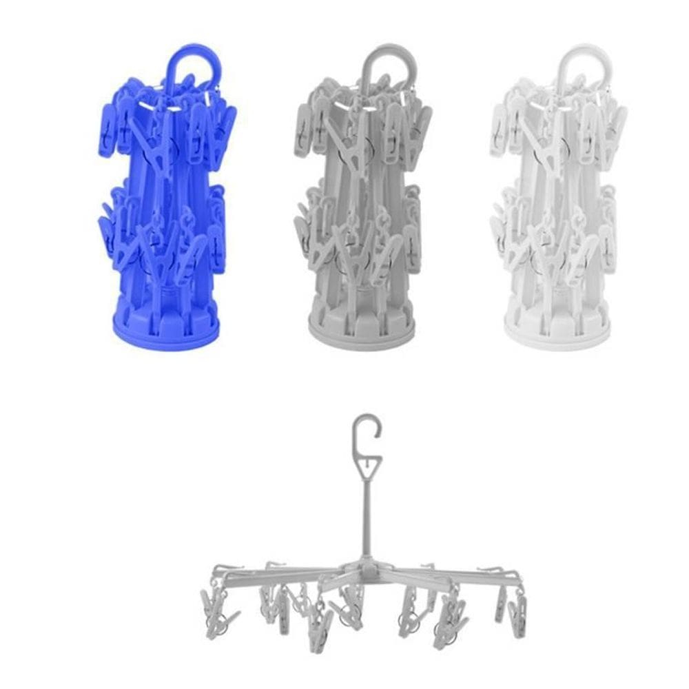 Varal Guarda Chuva Com 16 Prendedores Meias E Roupas Intimas