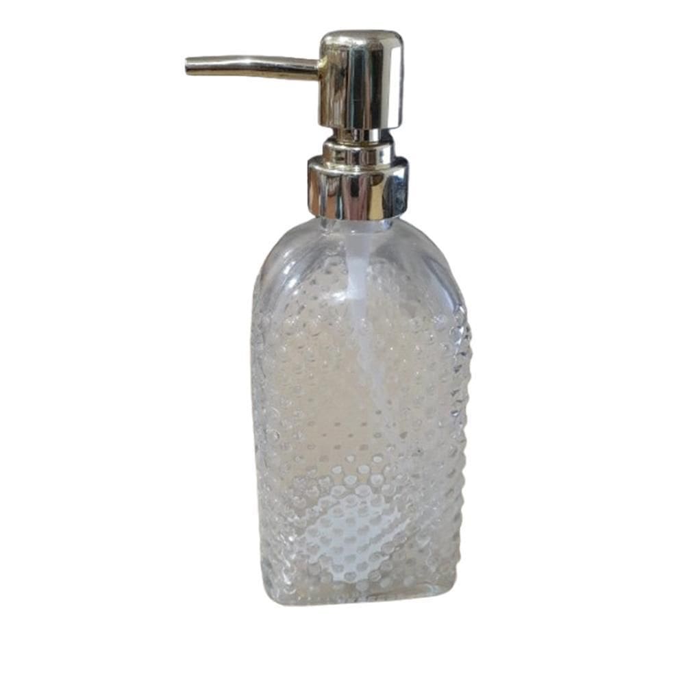 Porta Sabonete Líquido Saboneteira Alcool Em Gel Vidro 450Ml