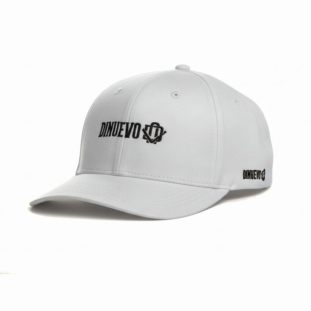 Boné DiNuevo Com Logo Bordado Preto Aba Curva
