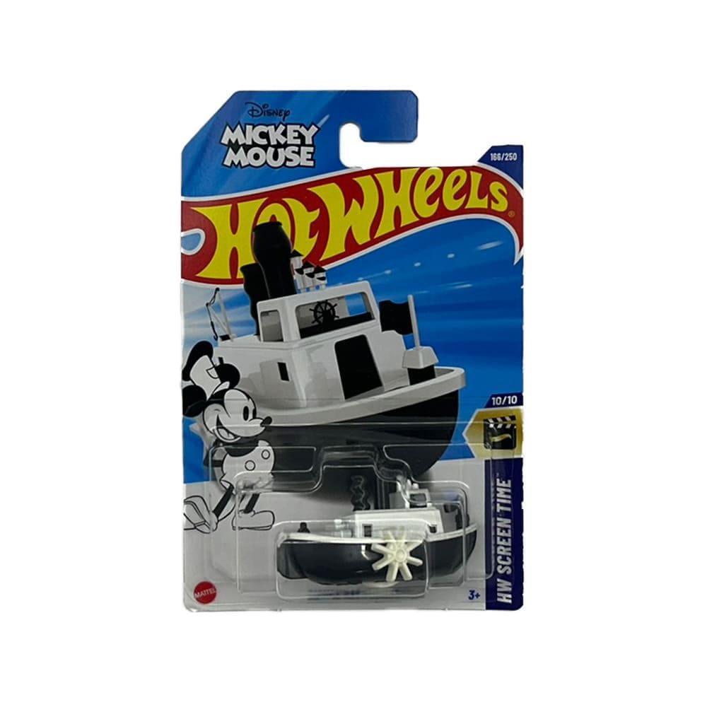 Miniatura Carro Disney Steamboat 1:64 Hot Wheels
