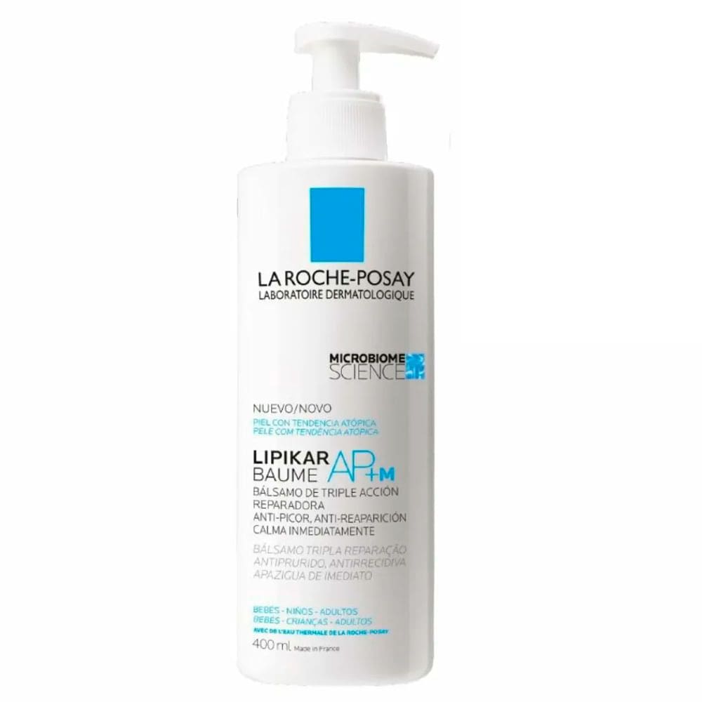 Lipikar Baume AP+ M La Roche Posay Bálsamo Tripla Reparação Corporal 400ml