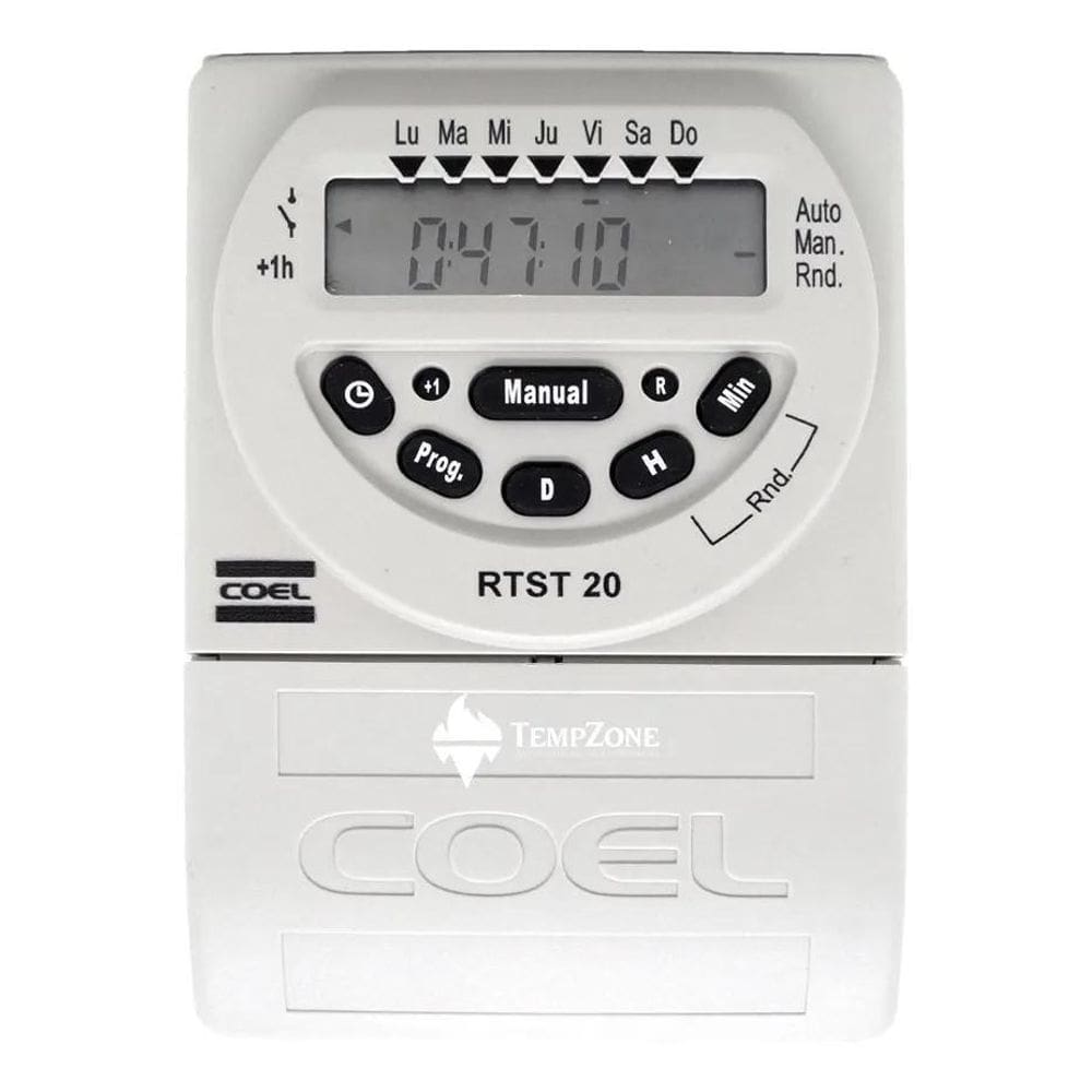 10X Temporizador Elétrico Coel Rtst20 Digital 10 Programas