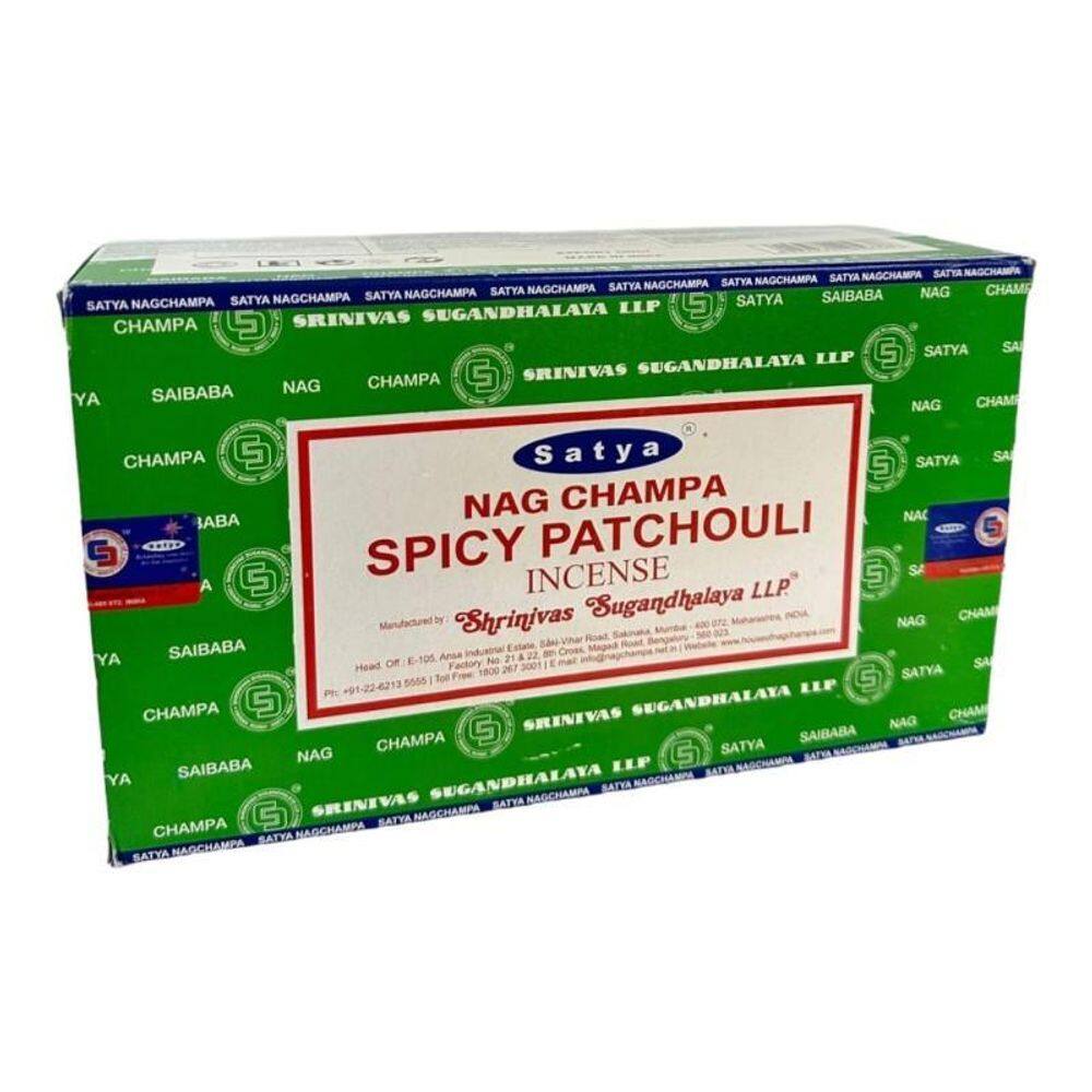 Incenso Massala Satya Flores Ervas 12 Caixas Com 12 Varetas