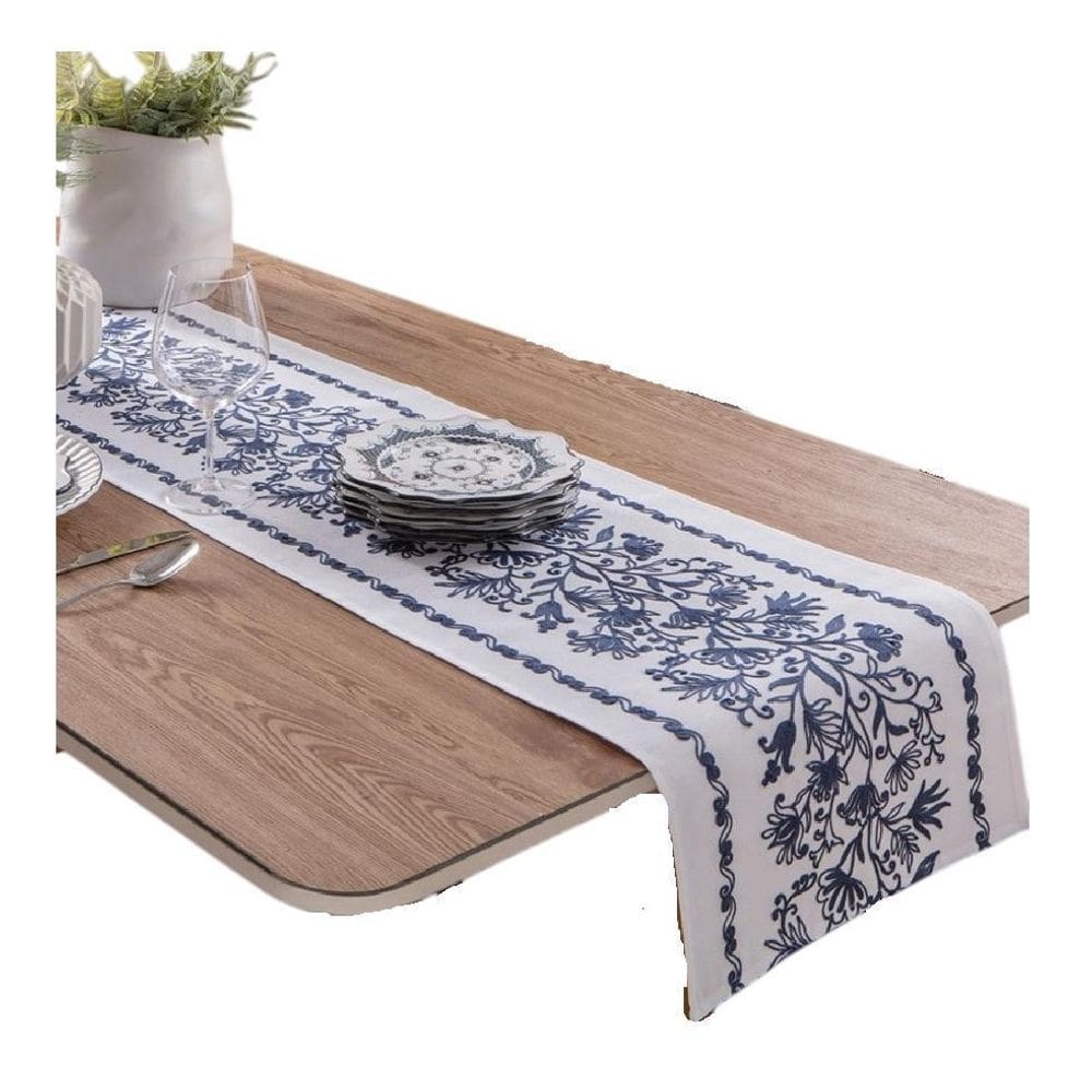 Caminho De Mesa 40X150Cm Holanda Jolitex