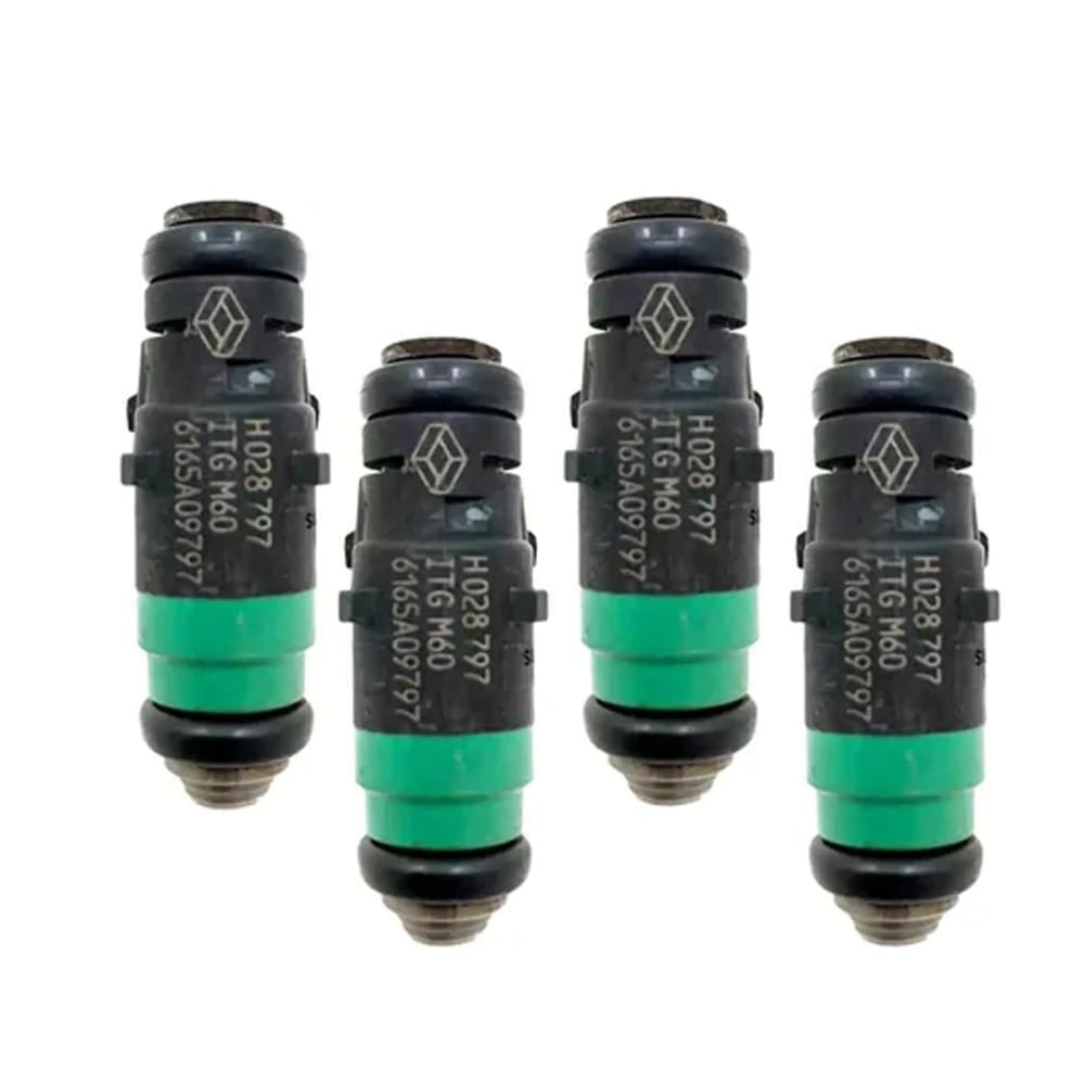 Kit 04 Bicos Injetores Renault Megane Scenic 2.0 H028797KIT