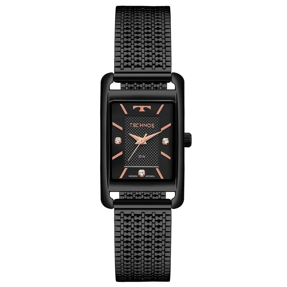 Relógio Technos Feminino Style Preto - 2036nbx-1p