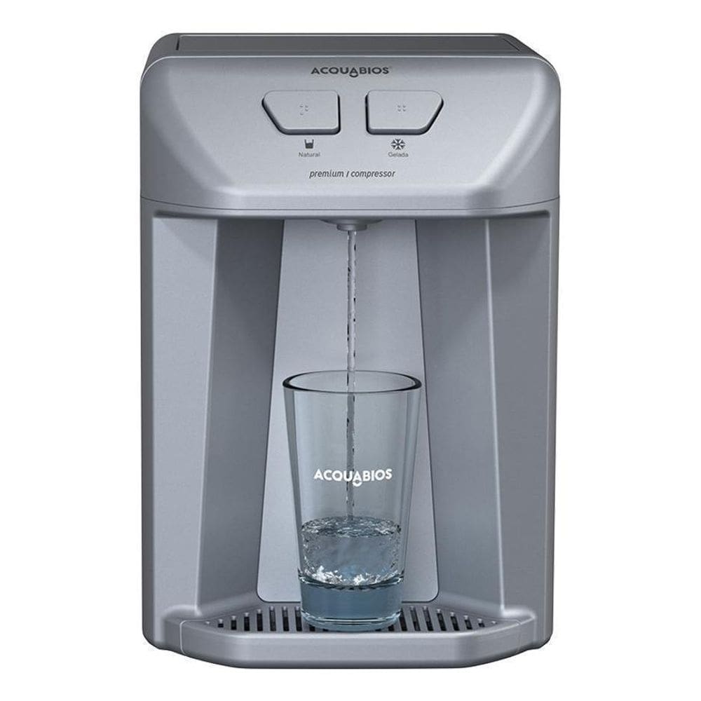 Purificador Água Premium Compressor Acquabios Prata 127 V
