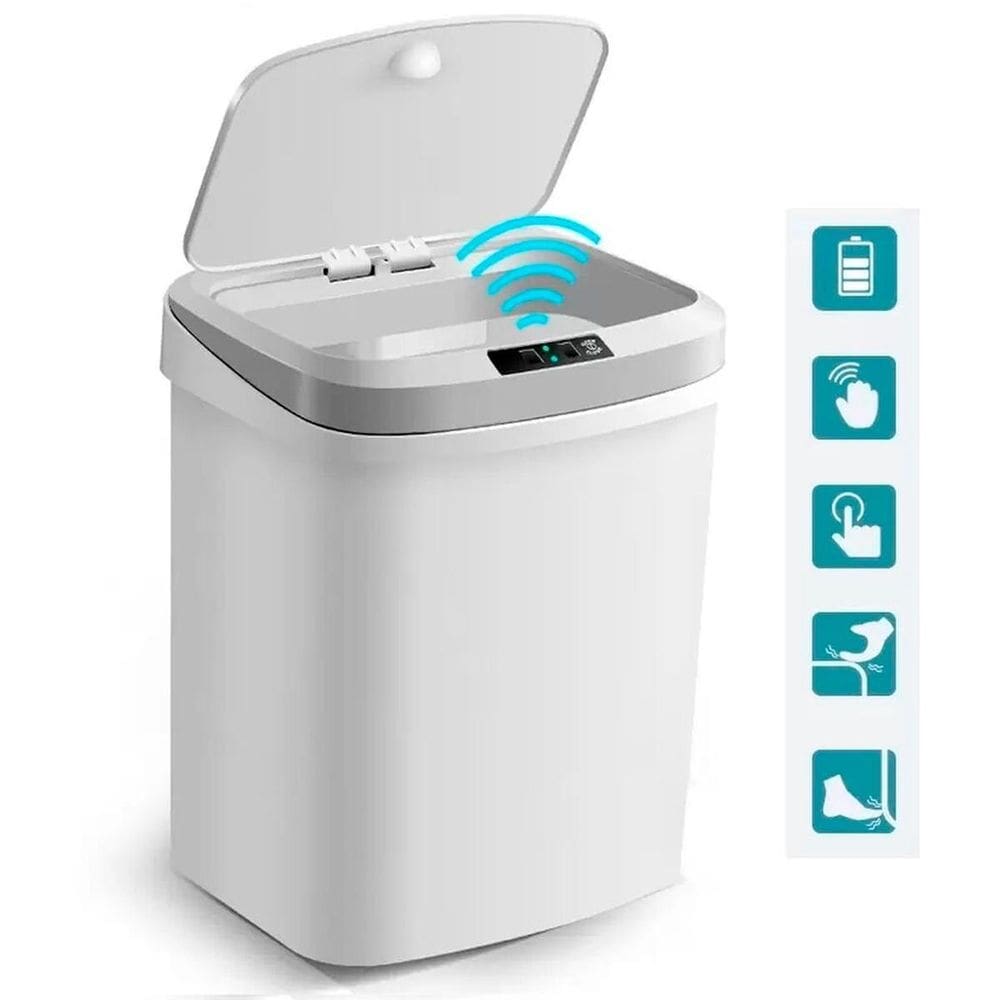 Lixeira Automática 16L Com Sensor De Aproximação Cozinha