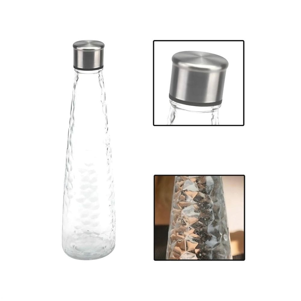 Garrafa De Vidro Mar 750Ml Água Sucos E Bebidas Frias