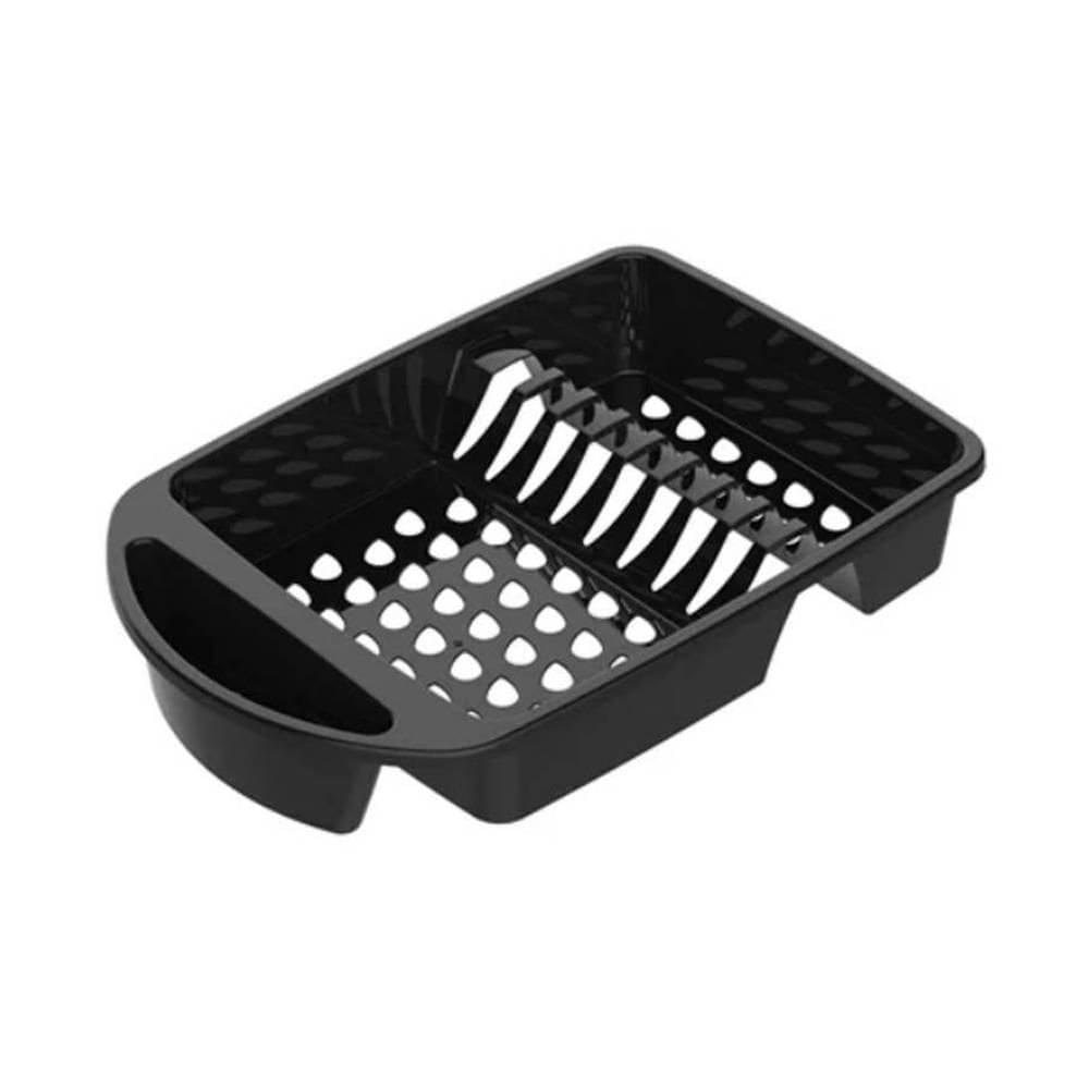 Escorredor De Louças Para Pratos Copos E Talheres Preto