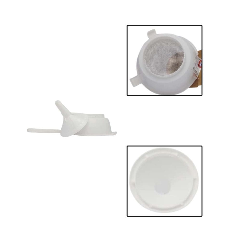 Peneira De Plástico Grande Com Funil Encaixável