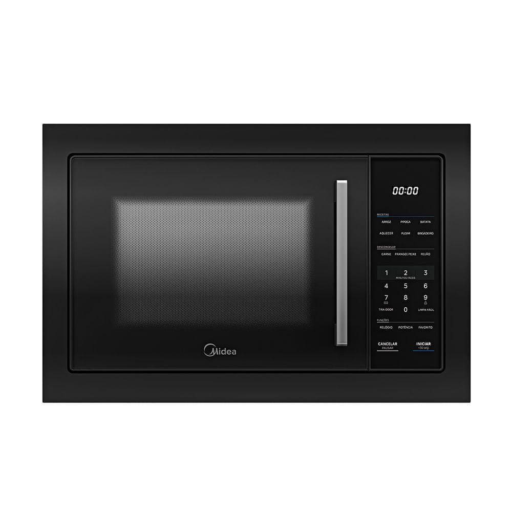 Micro-ondas de Embutir 35L Preto Midea MGB35M1 - 110V