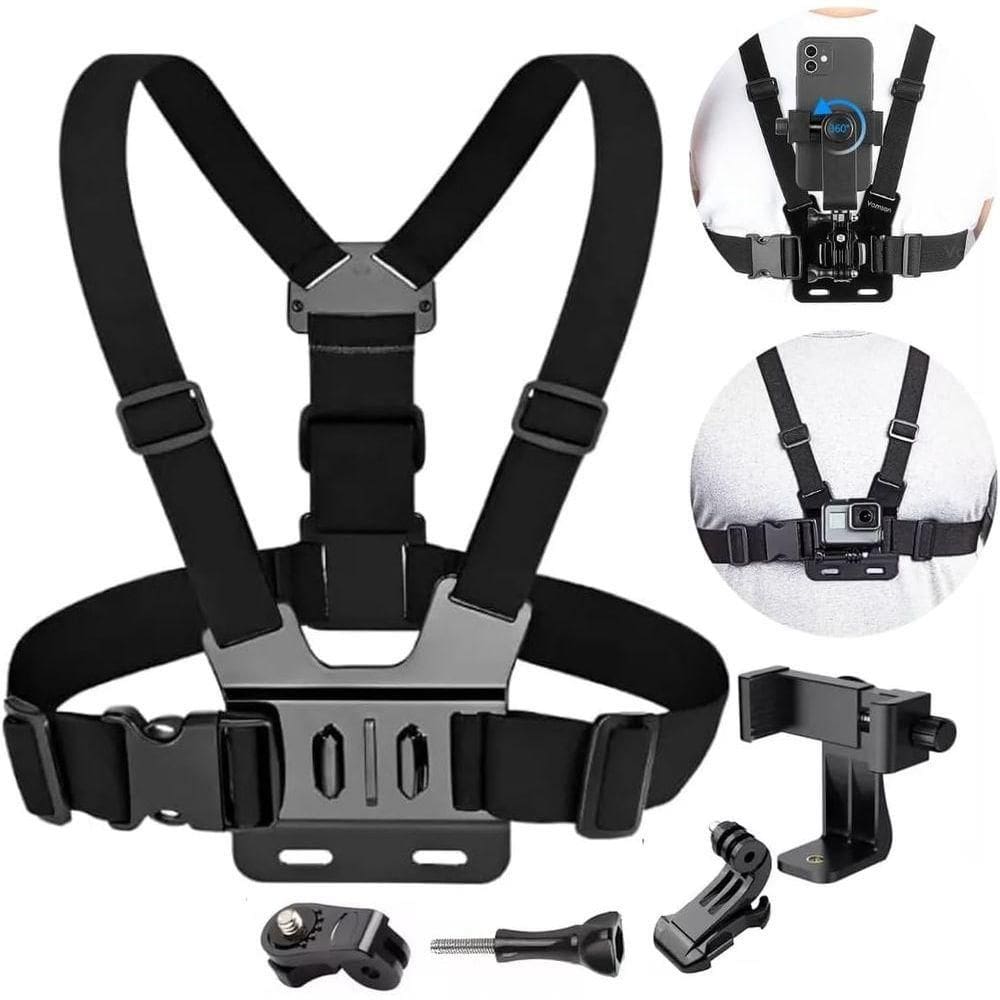 Suporte Peitoral Para E Câmeras
