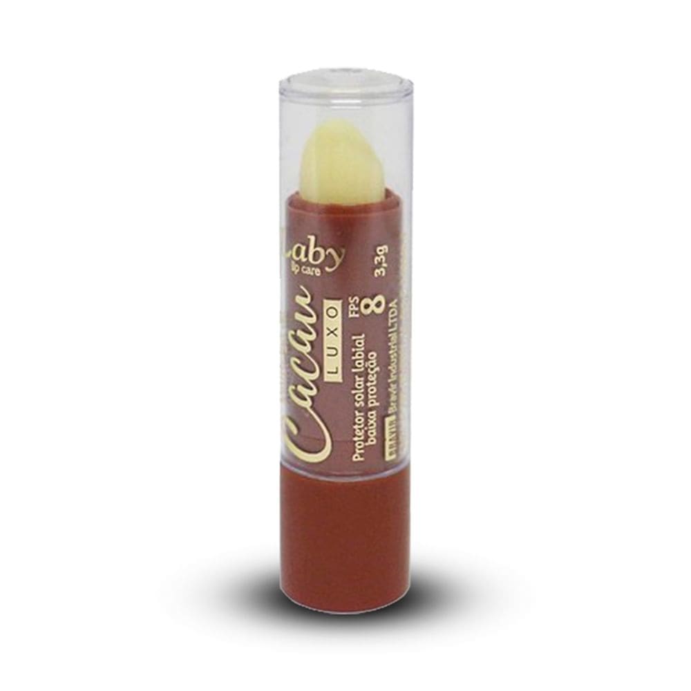 Manteiga de Cacau Laby FPS 8 Luxo com 1 Unidade de 3,3g