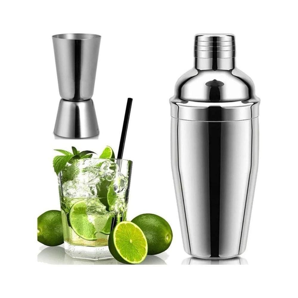 Coqueteleira Inox 750ml Drinks Caipirinha Bar Coquetel