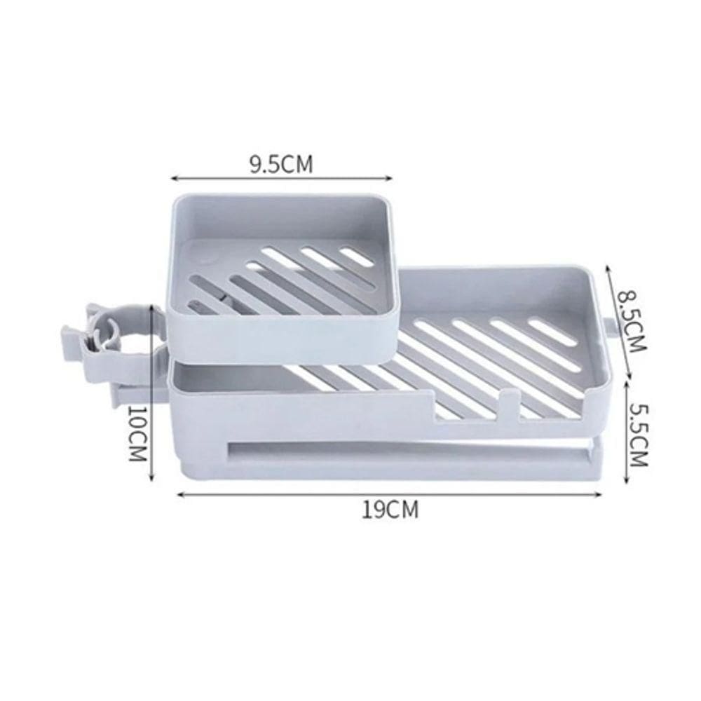 Organizador Dobrável De Louças Com Varal Embutido - Praticidade E Estilo Para Sua Cozinha