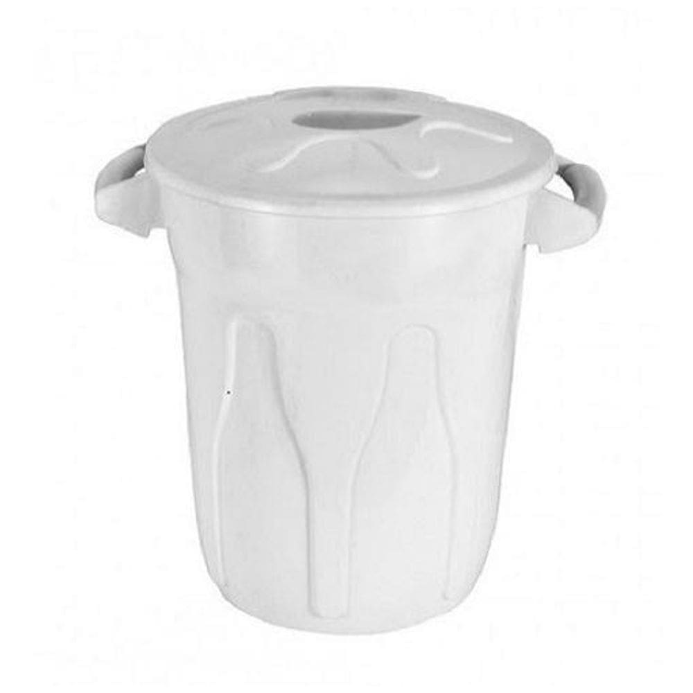 Cesto Plástico 40L Com Tampa  Cr40