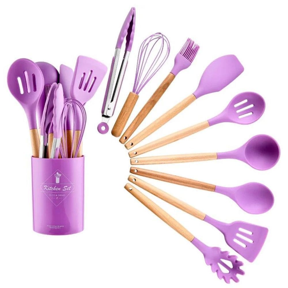 Colheres De Silicone 12Un