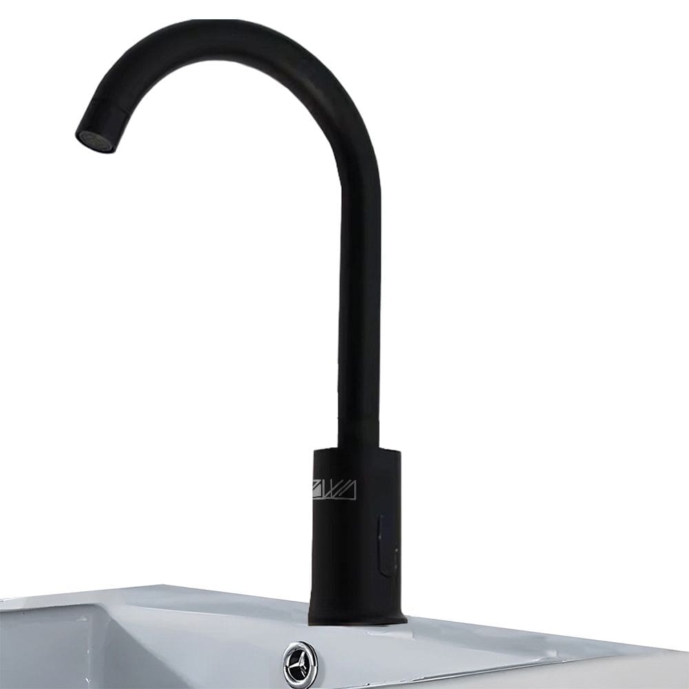 Torneira Banheiro Com Sensor de Presença Automático Preta