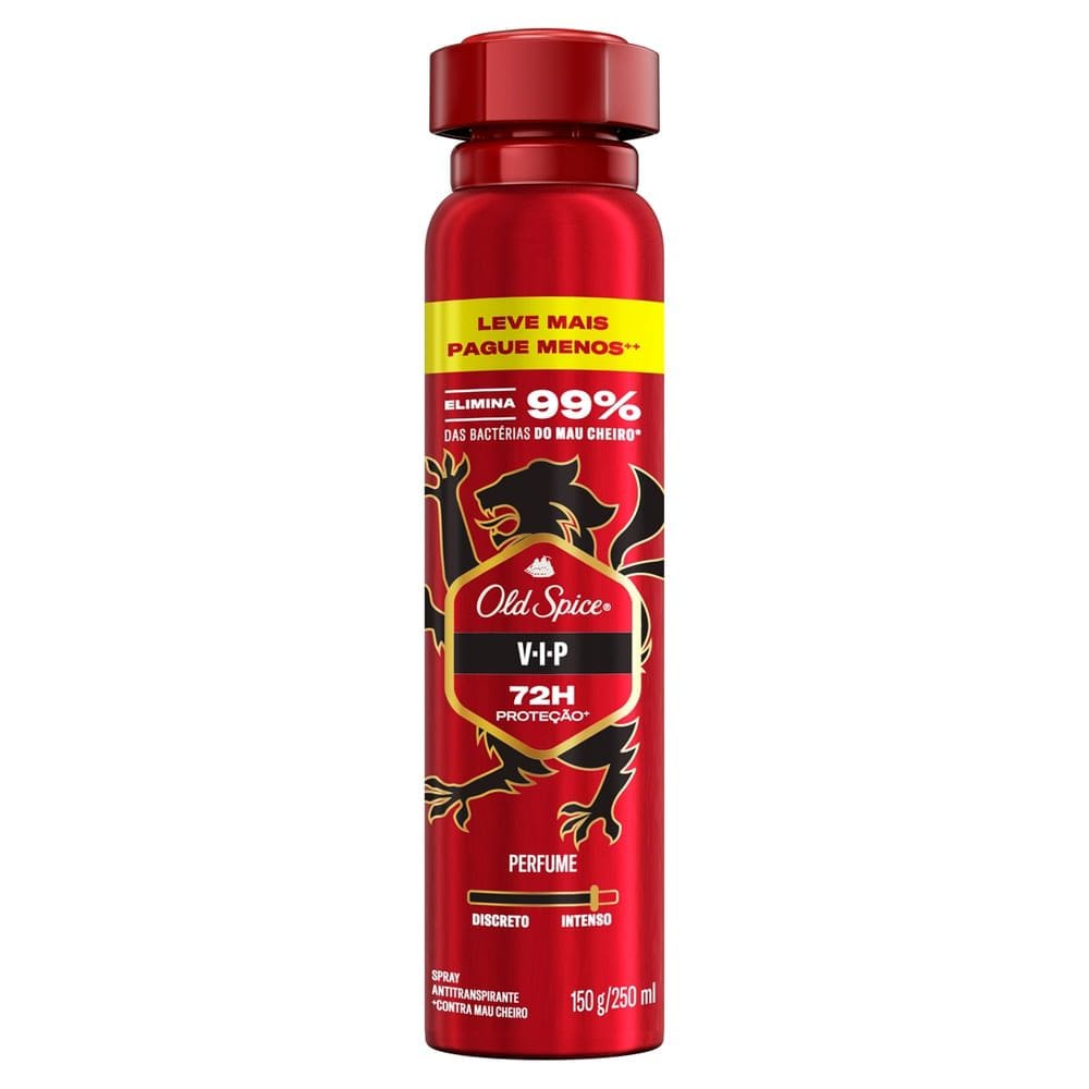 Desodorante Aerosol Old Spice Vip 250ml