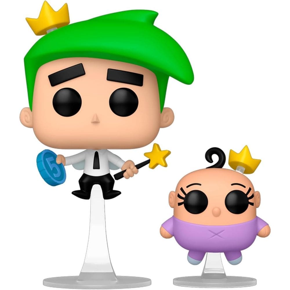 Funko Pop TV Cosmo e Poof 1691 Os Padrinhos Magicos Nickelodeon