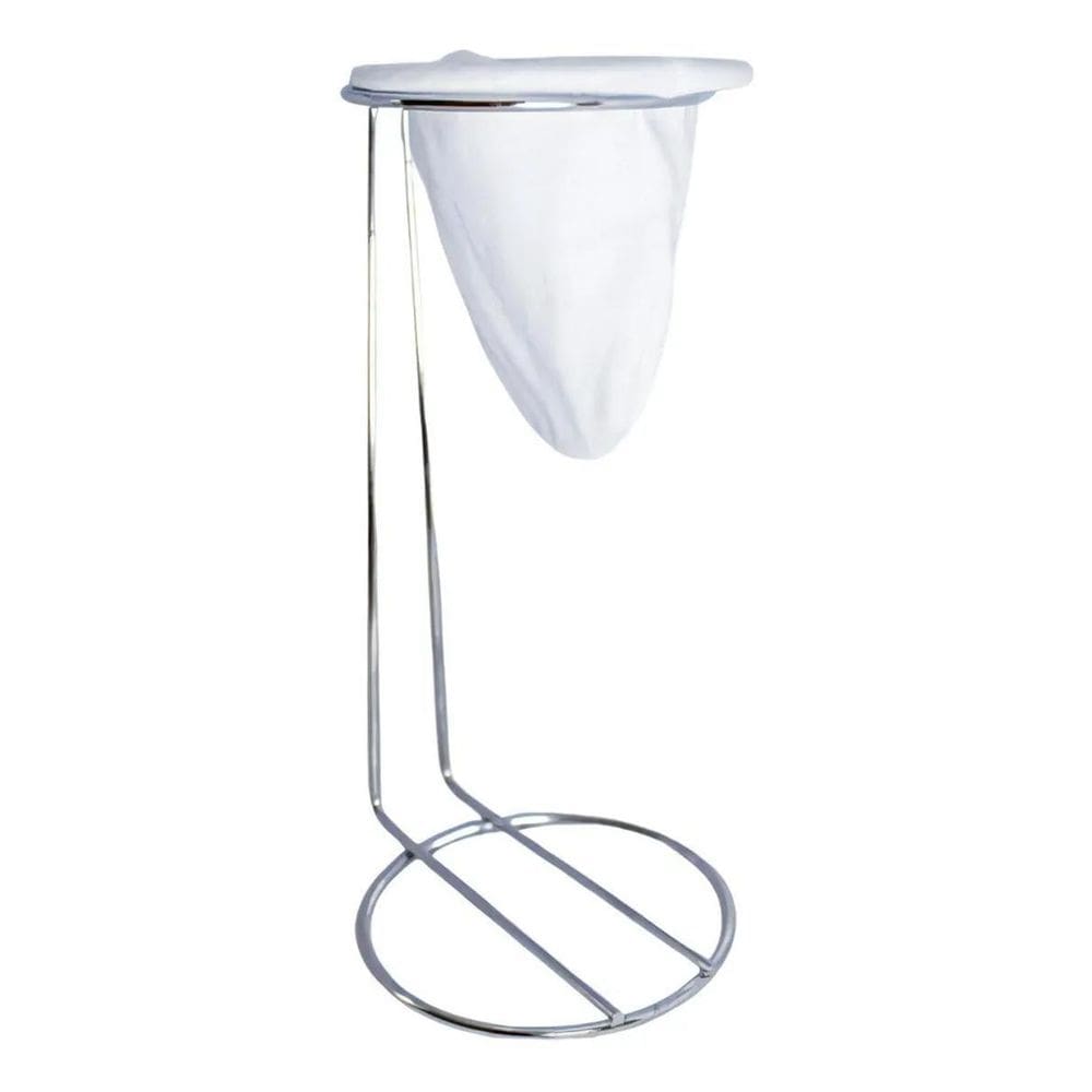 2X Mini Coador De Café Com Suporte Veladorzinho Coador De Pa