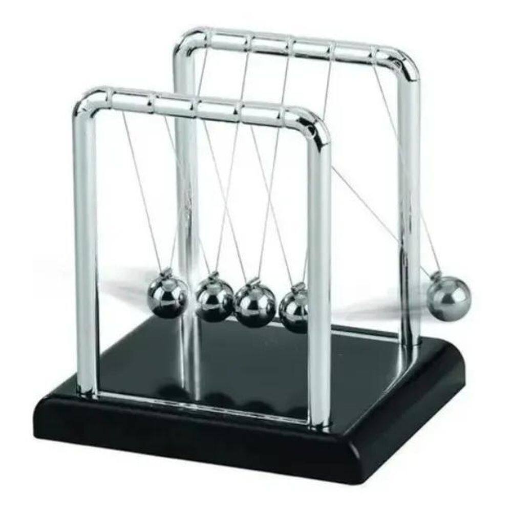 2X Pêndulo De Newton Enfeite Decoração Luxo Escritório Grand