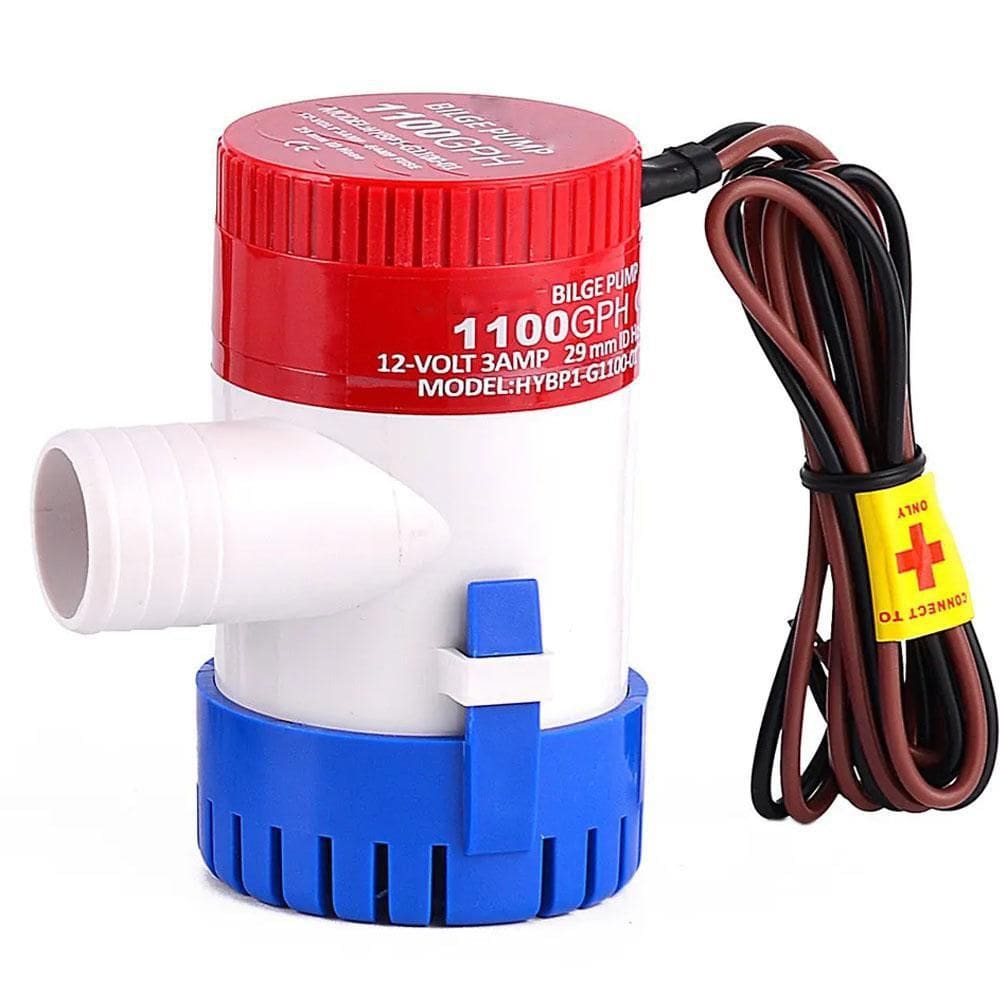 Bomba De Porão Submersível 1100Gph 12V 4158Lts Hora Lifek