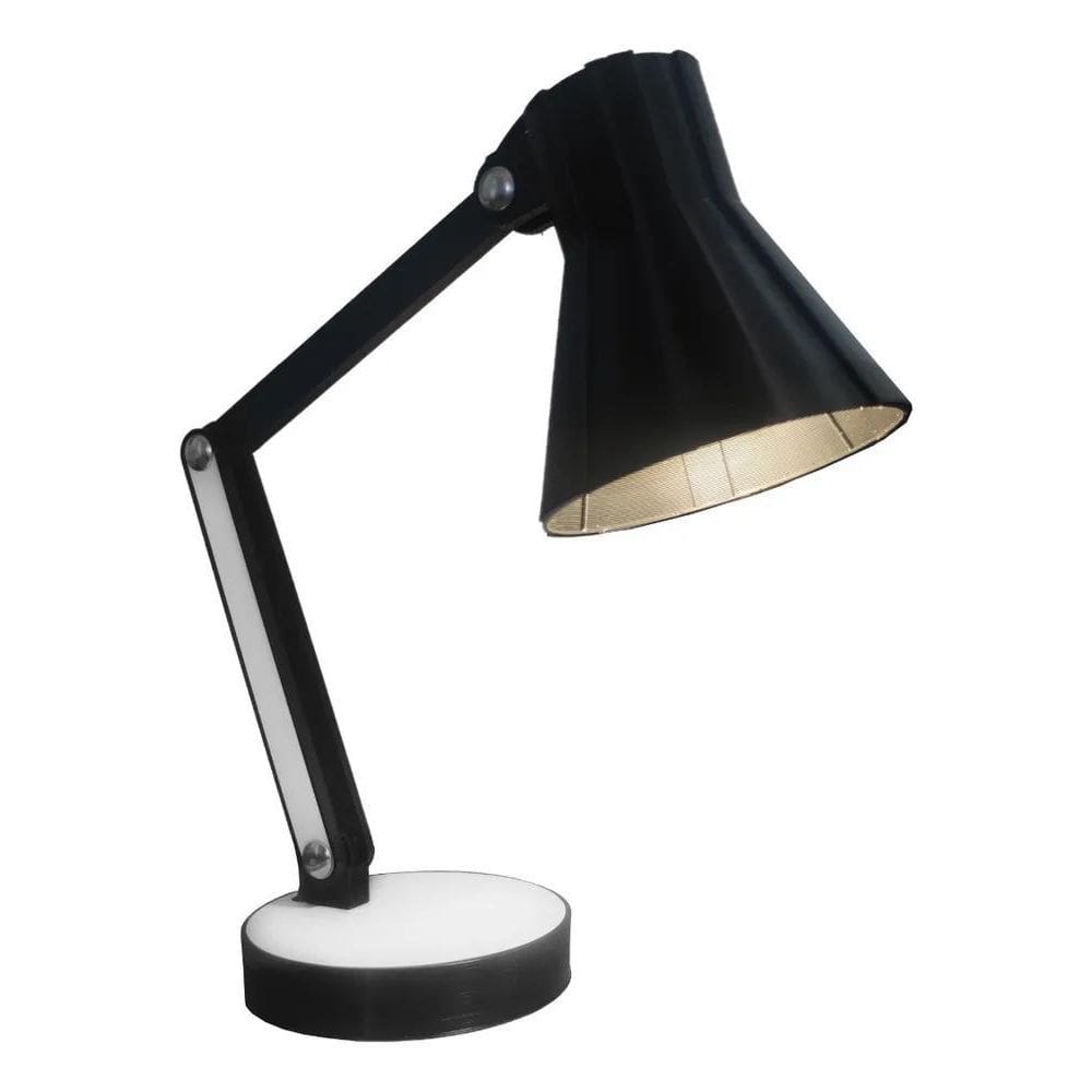 Luminaria Articulada Mesa Abajur Escritório Estudo Quarto