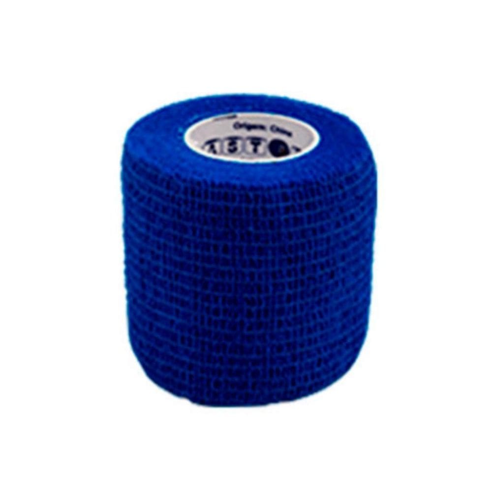 Bandagem Autoaderente Elastica Tamanho 5X450Cm - Azul