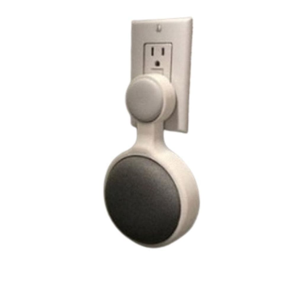 Suporte De Tomada Google Home Mini Som Wi-Fi Parede