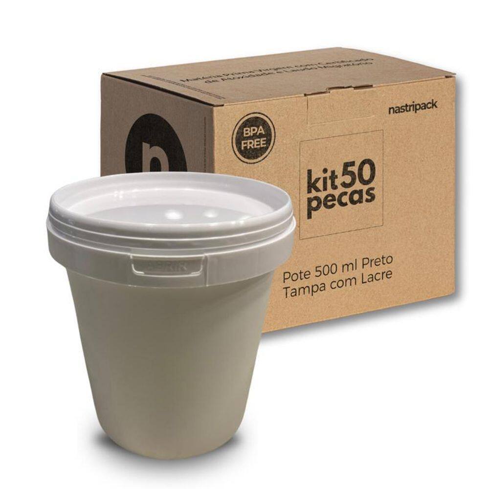 Pote Para Papinha - Kit Com 50 Pçs