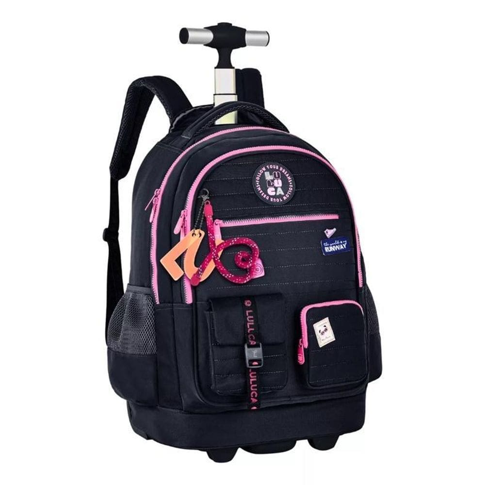 Mochila De Carrinho Oficial Luluca Clio Style Rosa - 24634