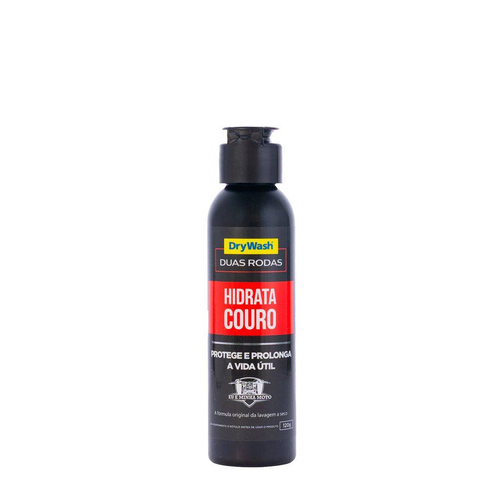 Hidrata Couro DryWash 120g - Linha Duas Rodas - Protege e prolonga a vida útil do couro